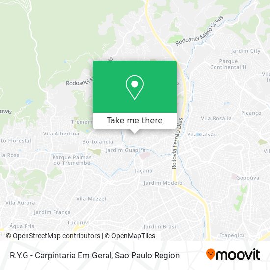 R.Y.G - Carpintaria Em Geral map