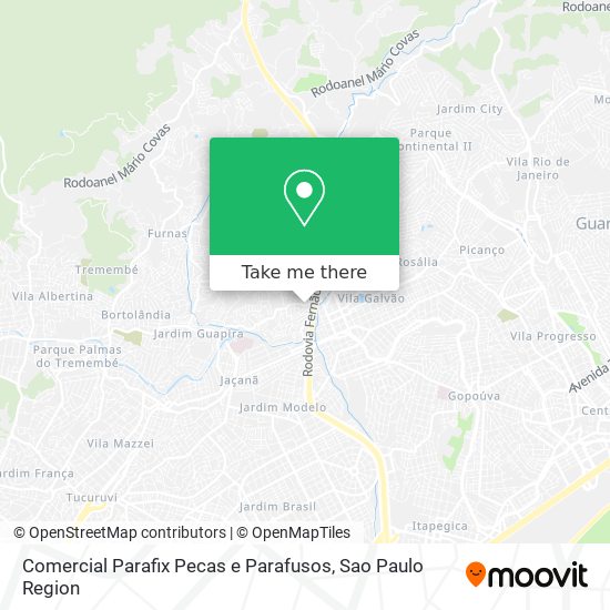 Comercial Parafix Pecas e Parafusos map