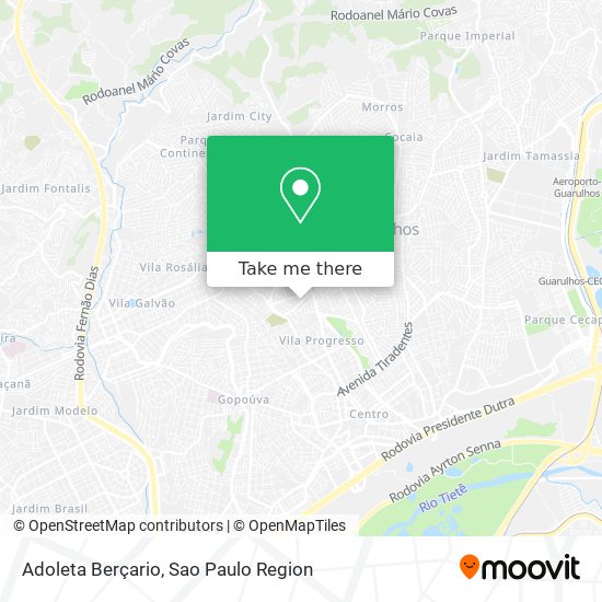 Adoleta Berçario map