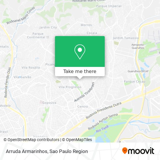 Arruda Armarinhos map