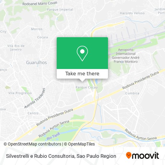 Mapa Silvestrelli e Rubio Consultoria