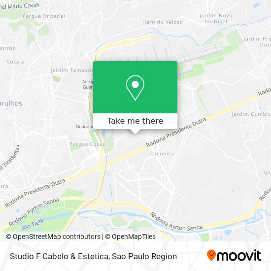 Studio F Cabelo & Estetica map