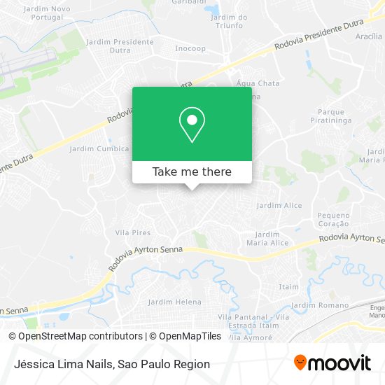 Jéssica Lima Nails map