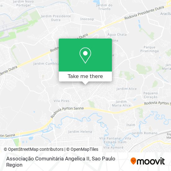Associação Comunitária Angelica II map