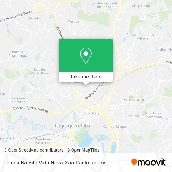 Igreja Batista Vida Nova map