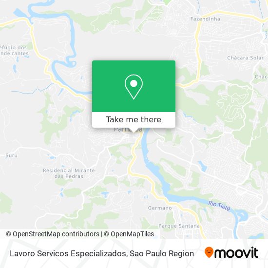 Lavoro Servicos Especializados map
