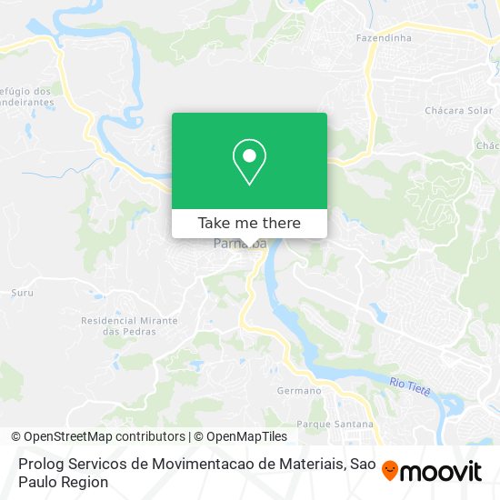 Prolog Servicos de Movimentacao de Materiais map