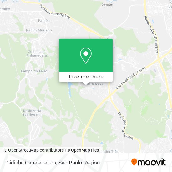 Mapa Cidinha Cabeleireiros