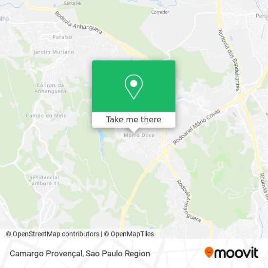 Mapa Camargo Provençal