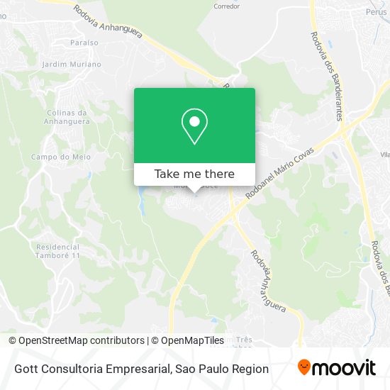 Mapa Gott Consultoria Empresarial