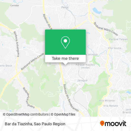 Bar da Tiazinha map