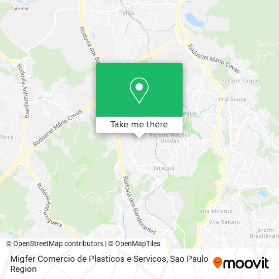 Migfer Comercio de Plasticos e Servicos map