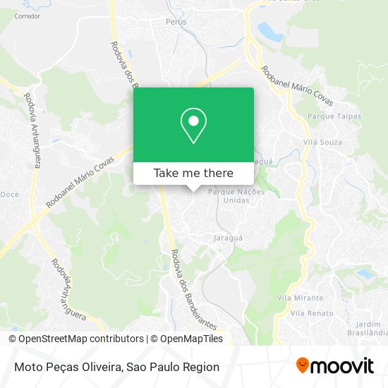 Moto Peças Oliveira map