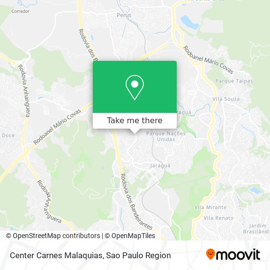 Center Carnes Malaquias map