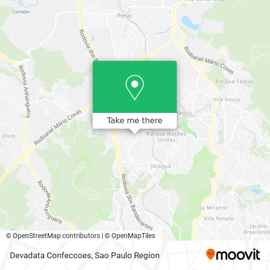 Devadata Confeccoes map