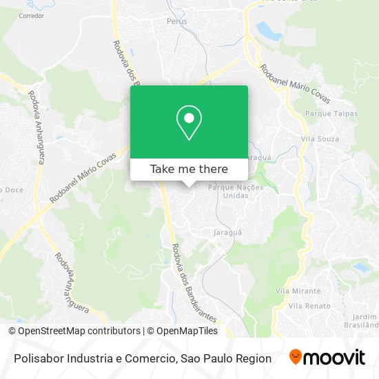 Polisabor Industria e Comercio map