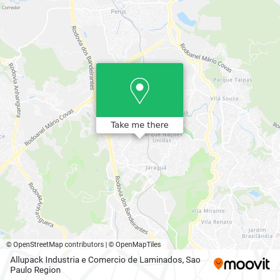 Allupack Industria e Comercio de Laminados map