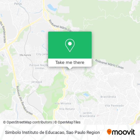 Simbolo Instituto de Educacao map