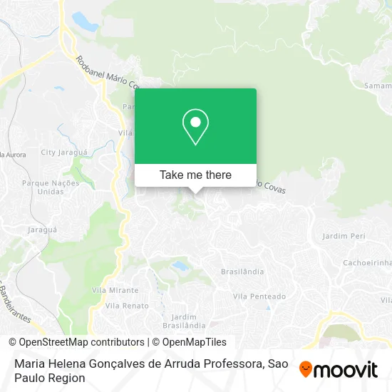 Maria Helena Gonçalves de Arruda Professora map