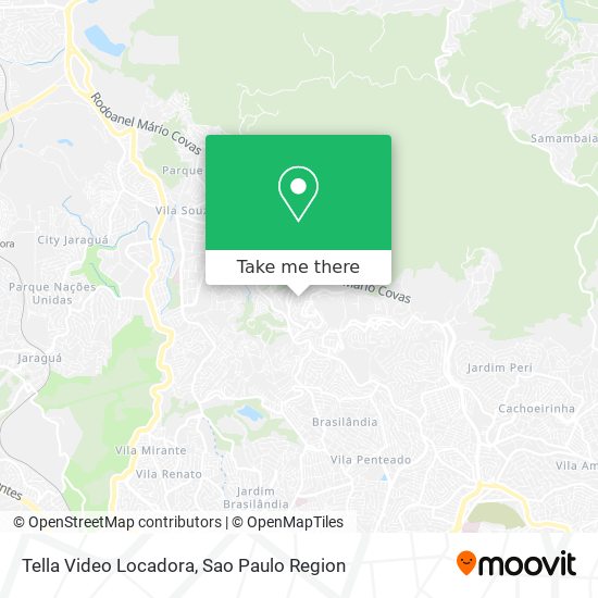 Tella Video Locadora map