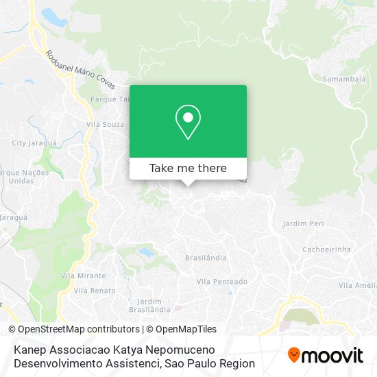 Kanep Associacao Katya Nepomuceno Desenvolvimento Assistenci map