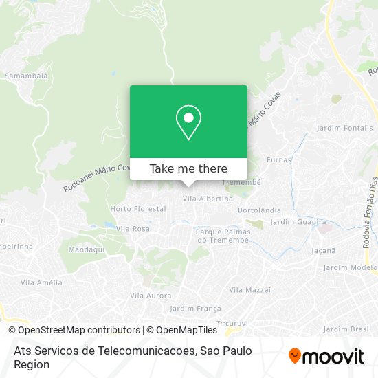 Ats Servicos de Telecomunicacoes map
