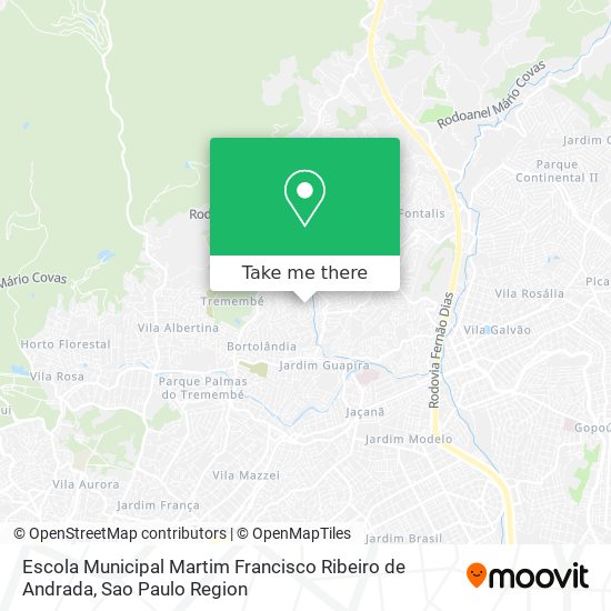 Escola Municipal Martim Francisco Ribeiro de Andrada map