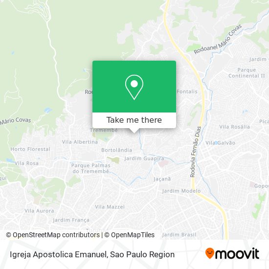 Igreja Apostolica Emanuel map