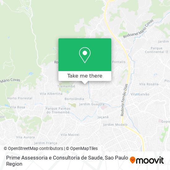 Prime Assessoria e Consultoria de Saude map