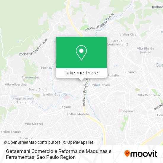 Getsemani Comercio e Reforma de Maquinas e Ferramentas map