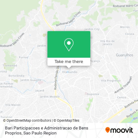 Bari Participacoes e Administracao de Bens Proprios map