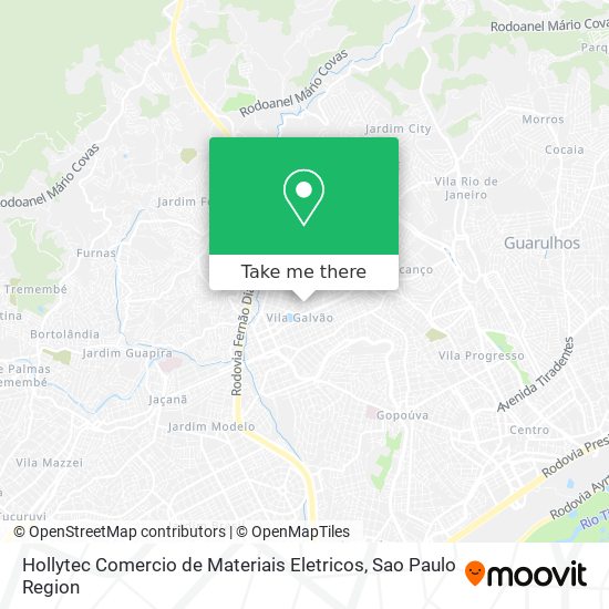 Hollytec Comercio de Materiais Eletricos map
