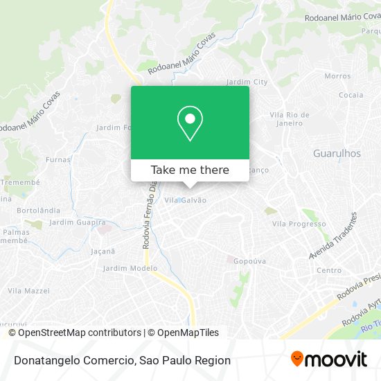 Donatangelo Comercio map