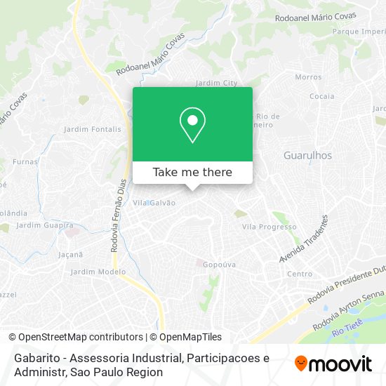 Mapa Gabarito - Assessoria Industrial, Participacoes e Administr