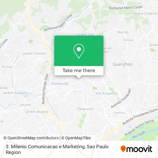 Mapa 3. Milenio Comunicacao e Marketing