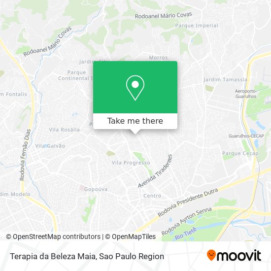 Terapia da Beleza Maia map