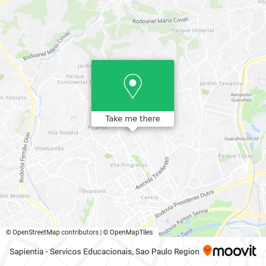 Mapa Sapientia - Servicos Educacionais