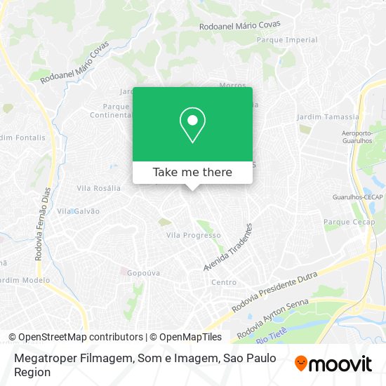 Megatroper Filmagem, Som e Imagem map