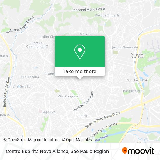 Centro Espirita Nova Alianca map