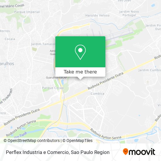 Perflex Industria e Comercio map