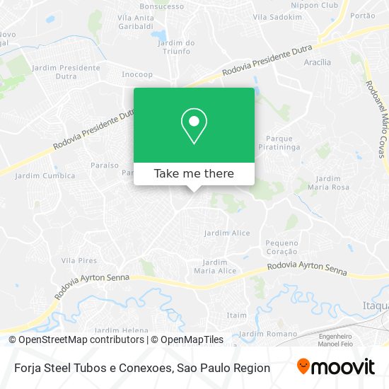 Forja Steel Tubos e Conexoes map
