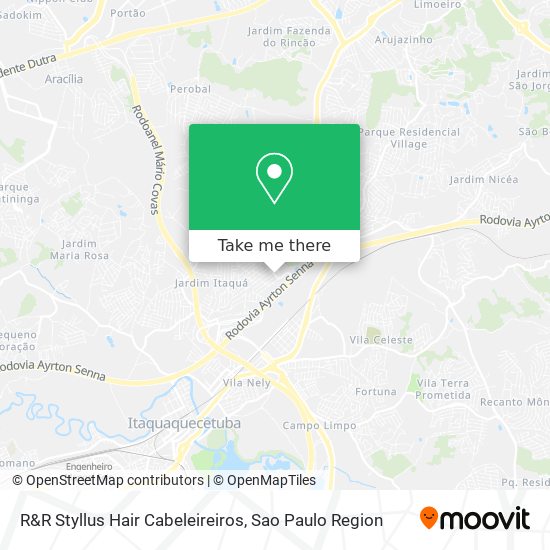 R&R Styllus Hair Cabeleireiros map