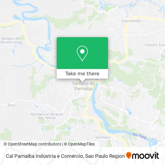 Cal Parnaíba Indústria e Comércio map