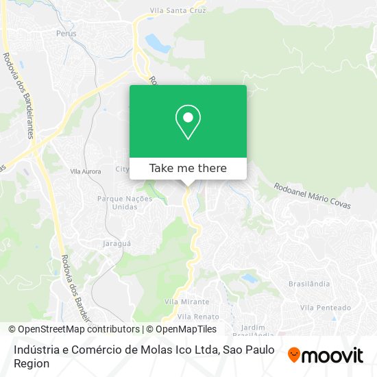 Mapa Indústria e Comércio de Molas Ico Ltda