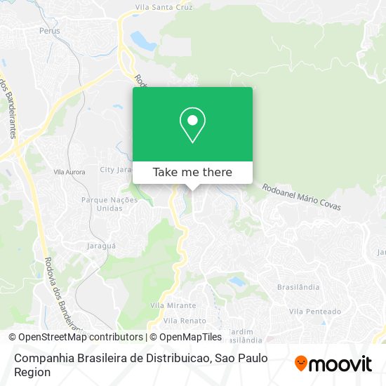 Companhia Brasileira de Distribuicao map