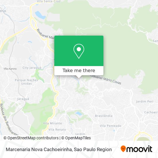 Mapa Marcenaria Nova Cachoeirinha