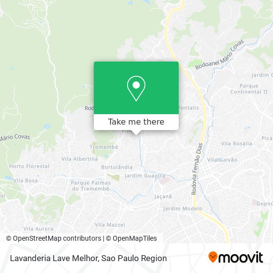 Lavanderia Lave Melhor map