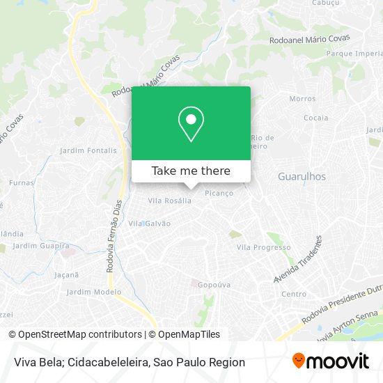 Viva Bela; Cidacabeleleira map