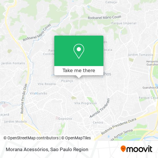 Morana Acessórios map