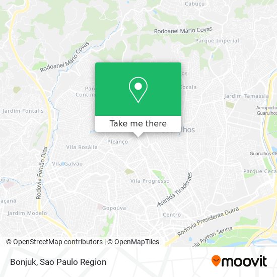 Mapa Bonjuk